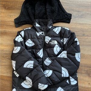 The North Face Black and White Patterned Jacket